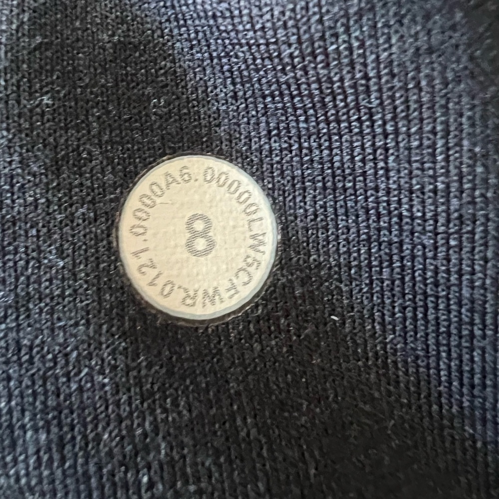 Lululemon Athletica Studio Pant Black Drawstring Athletic Pants Size 8 - Picture 7 of 7